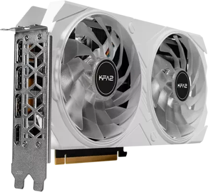 KFA2 GeForce RTX 4060 Ti EX White (1-Click OC), 16GB GDDR6, HDMI, 3x DP