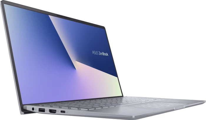 ASUS ZenBook 14 UM433IQ-A5018T, Light Grey, Ryzen 7 4700U, 16GB RAM, 512GB SSD, GeForce MX350, DE