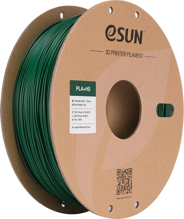 eSUN PLA+HS, Pine Green, Spule, 1.75mm, 1.00kg