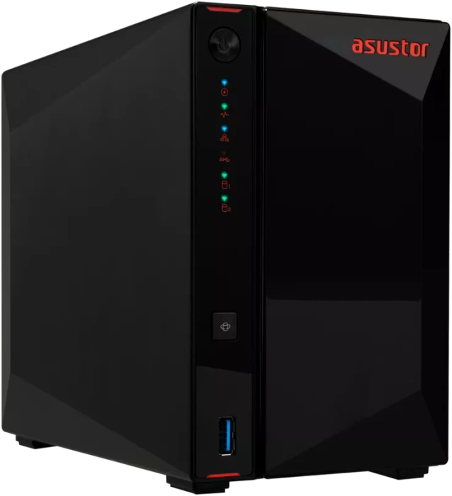 Asustor Nimbustor 2 Gen2 AS5402T, 4GB RAM, 2x RJ-45 2.5GBase-T, 3x USB-A 3.1