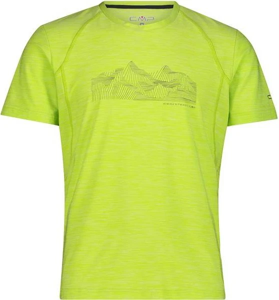 CMP Stretch Jersey Funktionsshirt kurzarm acido melange (Herren)