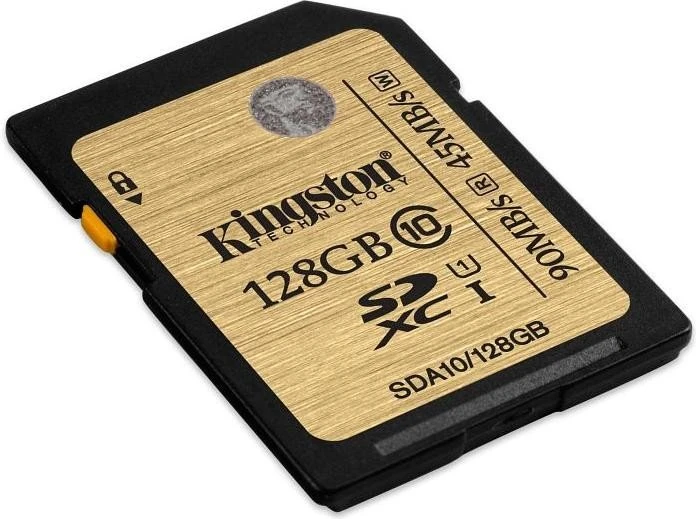 Kingston Ultimate R90/W45 128GB, UHS-I, Class 10