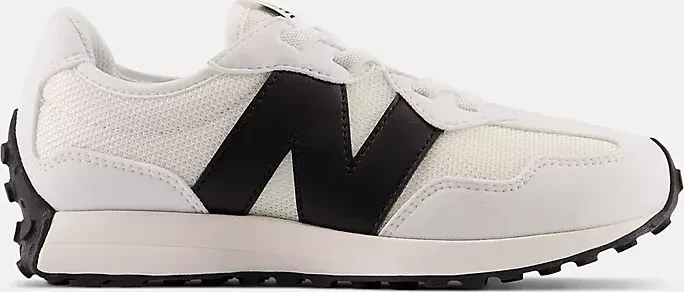 New Balance 327 Bungee Lace weiß/schwarz (Junior)