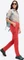 Maier Sports Nata Loop Zip-Off Hose lang red orcher (Damen) Vorschaubild