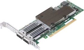 Broadcom NetXtreme E-Series P2200G LAN-Adapter, 2x QSFP56, PCIe 4.0 x16