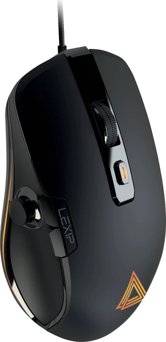 Lexip Np93 Neptunium Alpha Joystick Gaming Mouse schwarz, USB