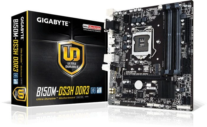 GIGABYTE GA-B150M-DS3H DDR3 (Intel 1151)