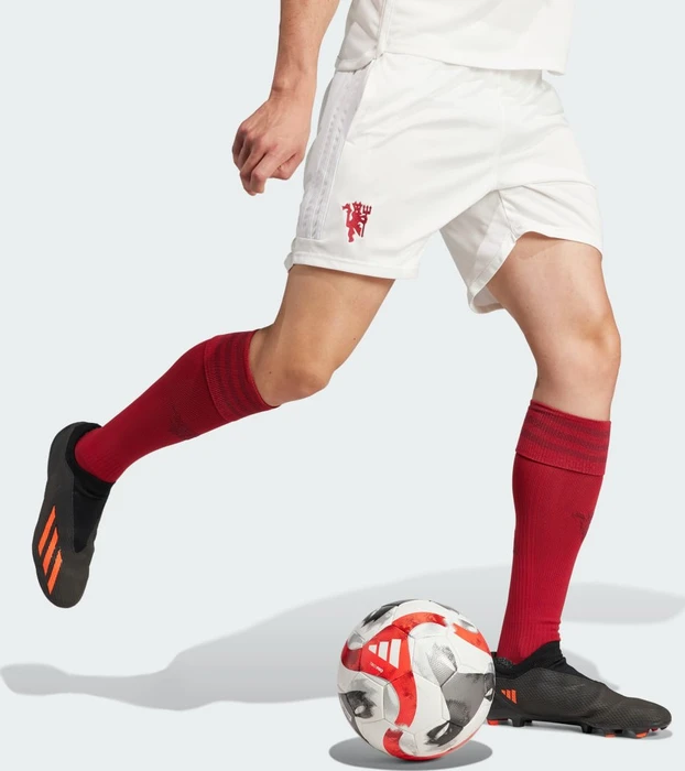 adidas Manchester United 2023/2024 Ausweichshorts cloud white (Herren)