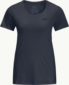 Jack Wolfskin Tech Funktionsshirt kurzarm night blue (Damen)