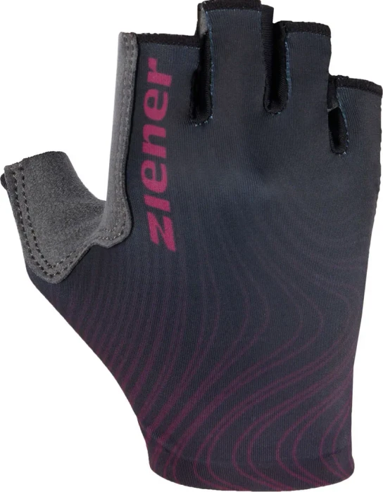 Ziener Clem Fahrradhandschuhe black/light plum