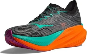 Hoka Mach X 2 black/electric aqua (Damen)