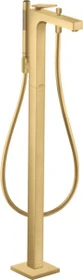 Hansgrohe Axor Citterio mit Hebelgriff und Rautenschliff brushed goldoptik