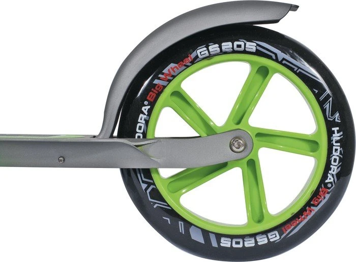 Hudora Big Wheel 205 Scooter grau/grün