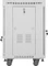 Lanberg 19" Rackschrank 15HE, LCD, freistehend, Flat Pack, V2, Glastür, IP20, RAL 7035, 600mm tief Vorschaubild