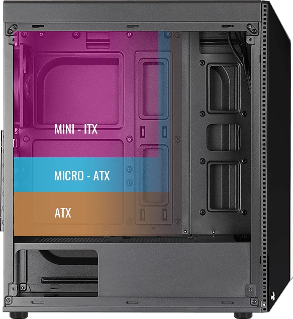 AeroCool Shard, Glasfenster
