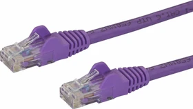 StarTech RNS PVC Patchkabel, Cat5e, U/UTP, RJ-45/RJ-45, 10m, violett