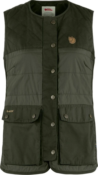 Fjällräven Forest Wool Padded Funktionsweste deep forest (Damen)