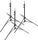 Manfrotto 1052BAC Compact Stand, 3 Stück