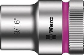 Wera 8790 HMC Zyklop Außensechskant Steckschlüssel 1/2" zöllig, 9/16"x37mm