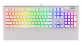 Endorfy Omnis Pudding, Onyx White, Kailh BLUE, USB, US (EY5A034)