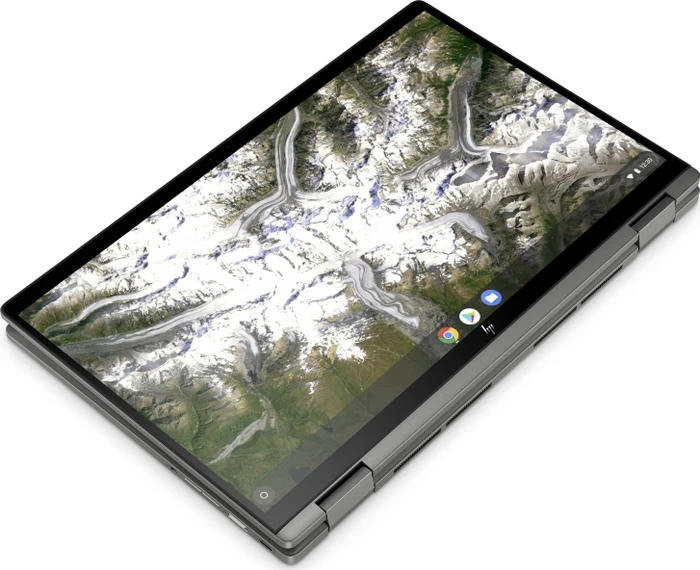 HP Chromebook x360 14c-ca0220ng, Mineral Silver, Pentium Gold 6405U, 4GB RAM, 64GB Flash, DE