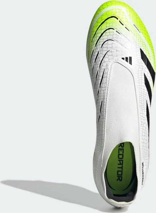 adidas Predator League Laceless MG cloud white/core black/lucid lemon