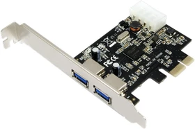 LogiLink 2x USB-A 3.0, PCIe 2.0 x1