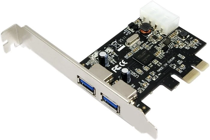 LogiLink 2x USB-A 3.0, PCIe 2.0 x1