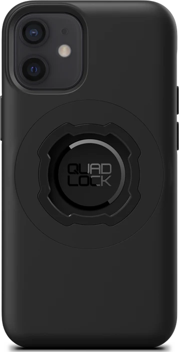 Quad Lock Mag Case für Apple iPhone 12/12 Pro schwarz