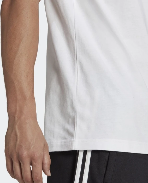 adidas Adicolor Classics Trefoil T-Shirt kurzarm white/shadow red (Herren)