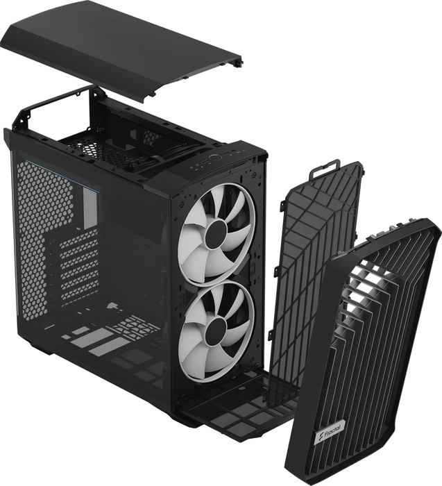 Fractal Design Torrent Compact Black RGB TG Light Tint, Glasfenster