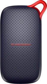 SanDisk Portable SSD V3, schwarz/rot, 500GB, USB-A 3.1 (SDSSDE31-500G-G25)
