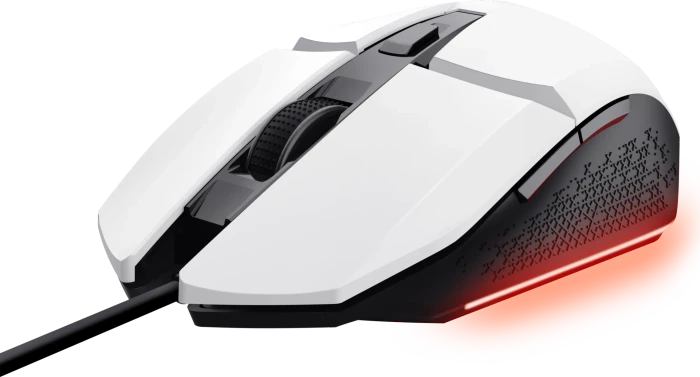 Trust Gaming GXT 1109W Vylax Illuminated Gaming Mouse weiß, USB