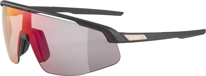 Alpina Turbo Pro QV black matt/mirror rainbow
