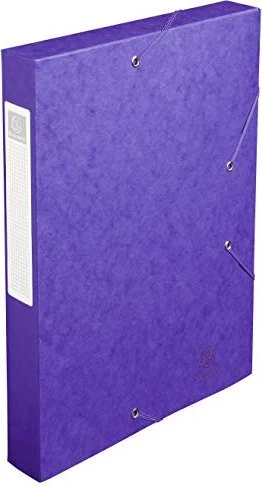 Exacompta Cartobox Archivbox 40mm, A4, violett