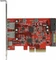 DeLOCK 1x USB-C 3.1, 2x USB-A 3.1, PCIe 3.0 x4 Vorschaubild