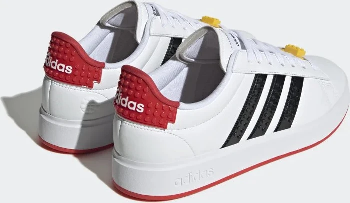 adidas Grand Court X Lego 2.0 cloud white/core black/red
