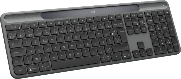 Logitech Signature Slim Solar+ K980 for Business, Grafit, Logi Bolt, USB/Bluetooth, FR