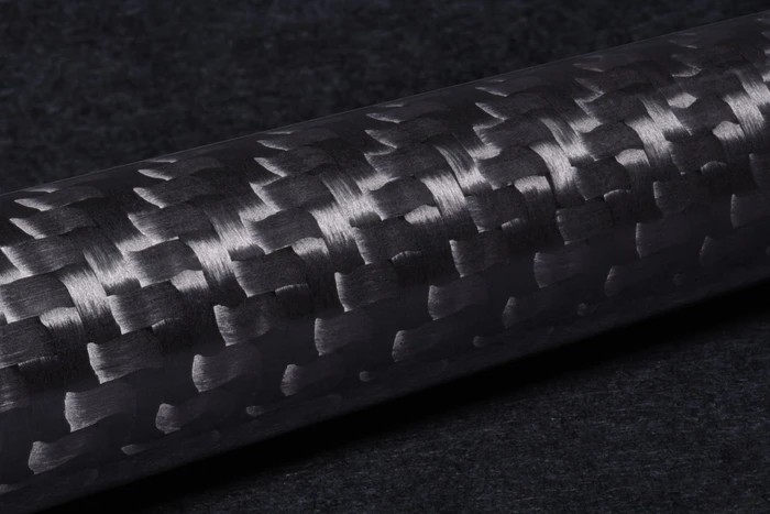 Alphacool Carbon HardTube, 80cm 13/10mm, carbon, 4er-Pack
