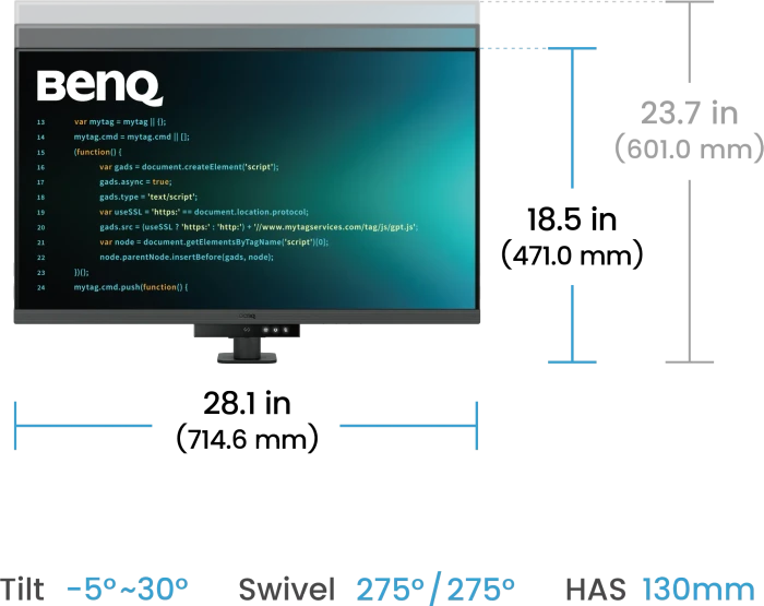 BenQ RD320UA, 31.5"