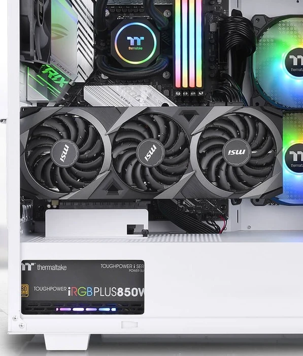 Thermaltake Divider 300 TG Snow Edition, weiß, Glasfenster