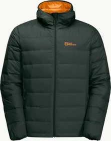 Jack Wolfskin Ather Down Hoody Funktionsjacke black olive (Herren)