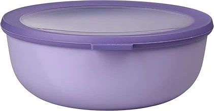 Mepal Multischüssel Cirqula rund Aufbewahrungsbehälter 2.25l nordic lilac