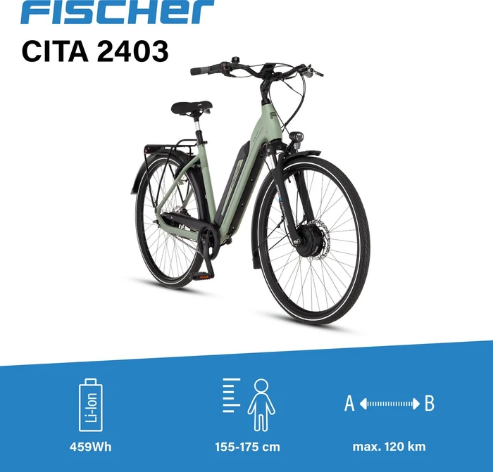 Fischer City Cita 2403 Active misty green matt Modell 2025