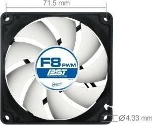 ARCTIC F8 PWM PST, 80mm, 5er-Pack