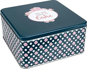 Städter All you need is Cake Gebäckdose 21x21cm