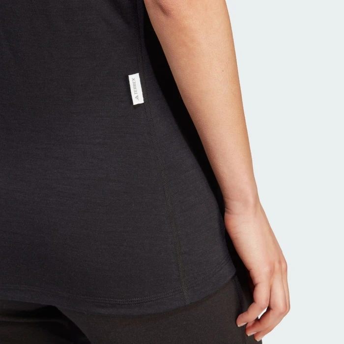 adidas Xperior Merino 150 Baselayer Funktionsshirt kurzarm schwarz (Damen)