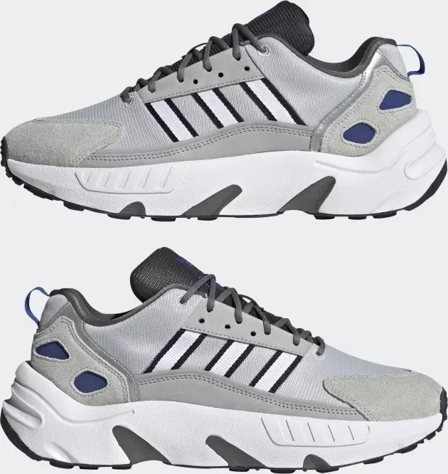 adidas ZX 22 Boost grey two/cloud white/semi lucid blue (Herren)