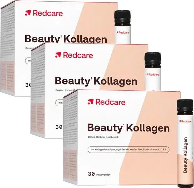 Redcare Beauty Kollagen Trinkampullen, 90 Stück (3x 30 Stück)
