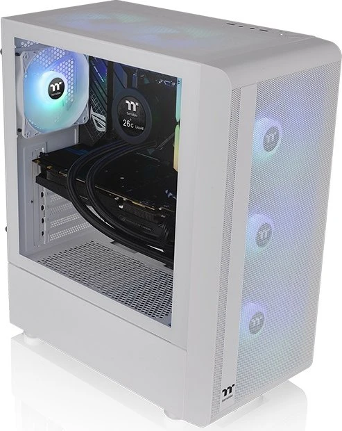 Thermaltake S200 TG Snow, weiß, Glasfenster